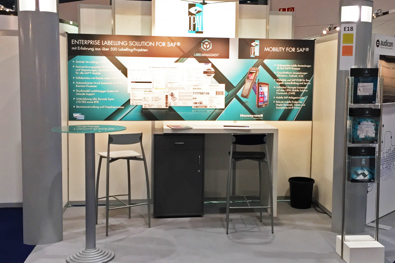 Stand OPAL au congrès annuel de la DSAG 2017