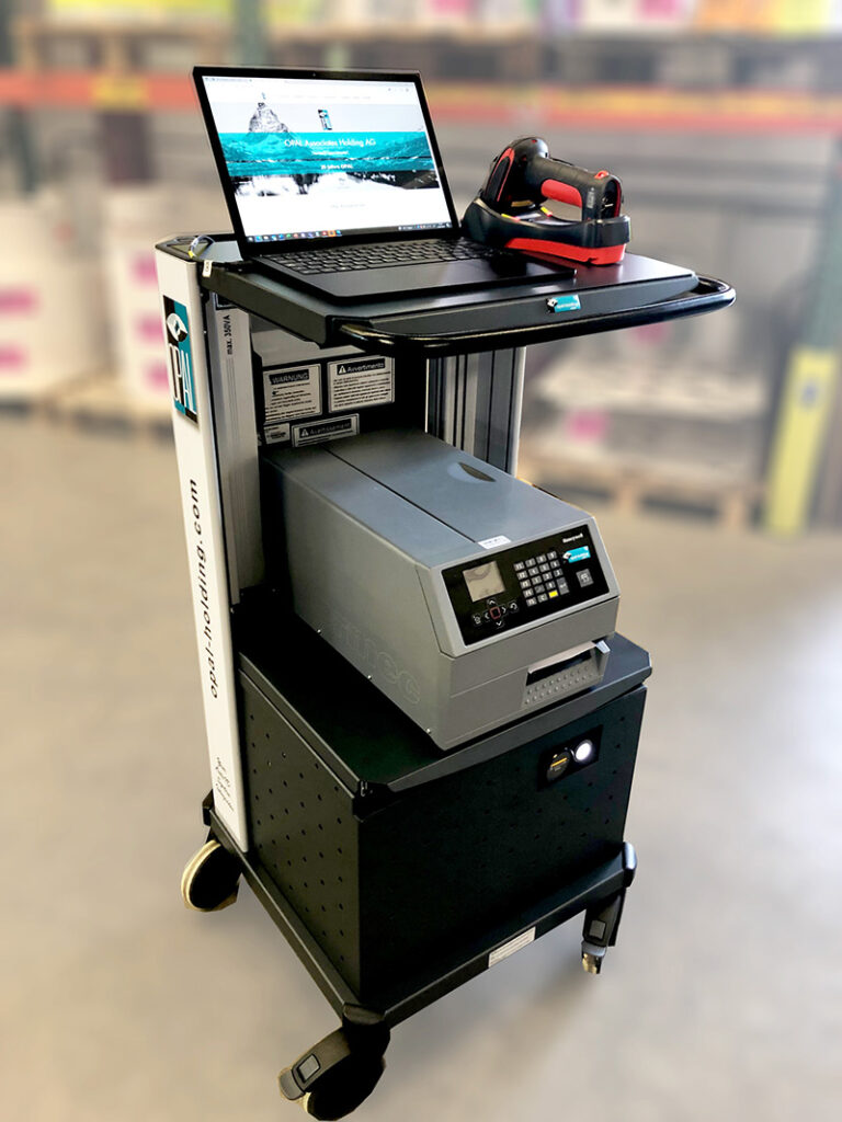 Poste de travail mobile, Computer on the Wheels