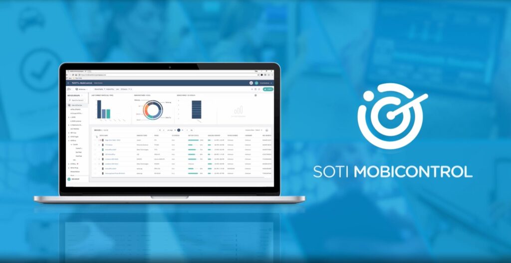 Soti_mobicontrol-mobile-device-management Ein Beispielbild von der Software Soti mobicontrol